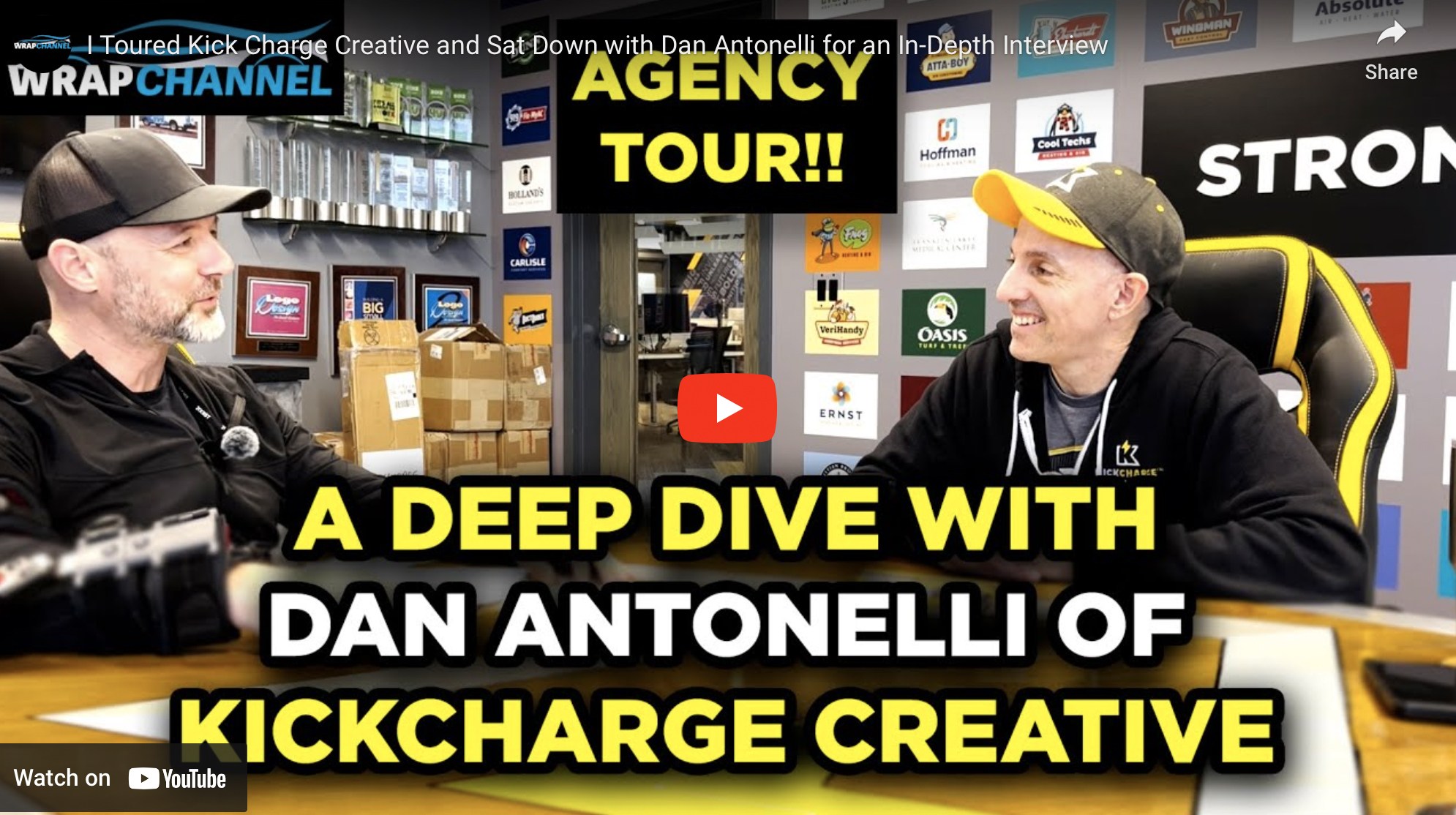 KickCharge Creative Tour and In-Depth Interview with Dan Antonelli